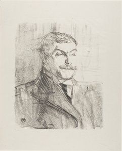 Lucien Guitry, da Treize Litografias de Henri de Toulouse Lautrec