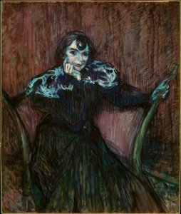 Desconhecida Berthe Bady de Henri de Toulouse Lautrec