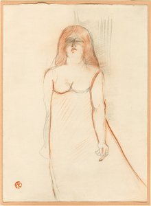 Senhorita Cocito de Henri de Toulouse Lautrec