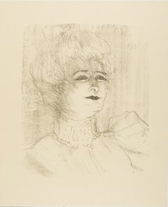 Marie-Louise Marsy, de Litografias de Treize de Henri de Toulouse Lautrec