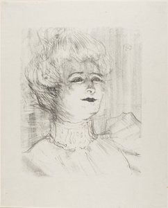Marie-Louise Marsy, de Treize Lithographies de Henri de Toulouse Lautrec