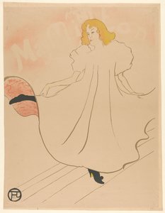 Maio Milton dança May Milton (título no objeto) de Henri de Toulouse Lautrec