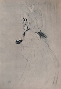 May Belfort Welcoming, c.1895, 1946. de Henri de Toulouse Lautrec