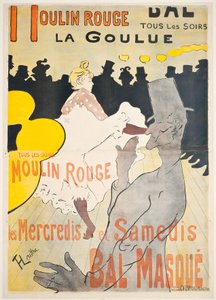 Moulin Rouge La Goulue de Henri de Toulouse Lautrec