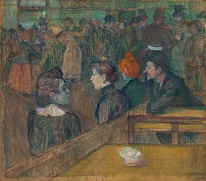 Moulin de la Galette, 1889. de Henri de Toulouse Lautrec