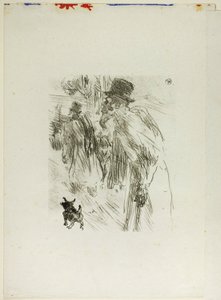 Judeus poloneses, Carlsbad, de At the Foot of Sinai de Henri de Toulouse Lautrec