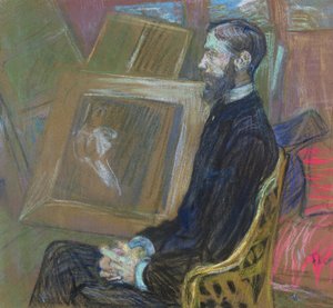 Retrato de M. Georges Henri Manuel, 1891 (pastel a bordo)