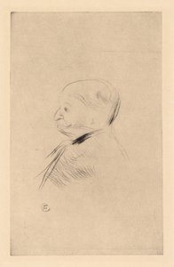 Retrato de um homem de Henri de Toulouse Lautrec