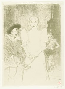 Retrato da atriz Rose Caron em seu papel de Marguerite em Fausto na Ópera em Paris A l