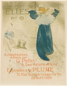 Pôster para Elles de Henri de Toulouse Lautrec