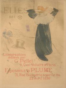 Pôster para Elles, 1896. de Henri de Toulouse Lautrec