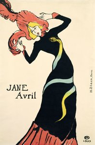 Poster para Jane Avril, 1899