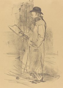 Programa para "Benefit Gemier" (Programa para "Benefit Gemier") de Henri de Toulouse Lautrec