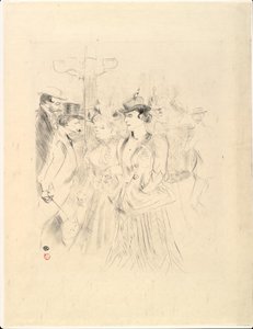 Promenur de Henri de Toulouse Lautrec
