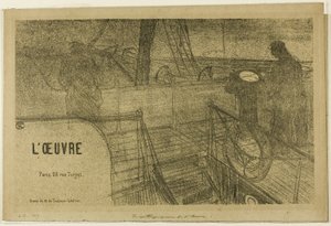 Prospeto-Programa da Obra de Henri de Toulouse Lautrec