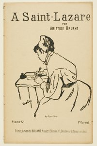 Em São Lázaro de Henri de Toulouse Lautrec