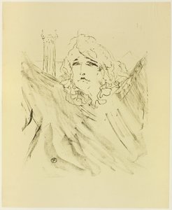 Sarah Bernhardt, da Treize Litografias de Henri de Toulouse Lautrec