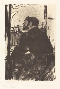 Noite sem dormir Nuit Blanche, 1893. de Henri de Toulouse Lautrec