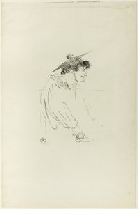 Garota Inglesa Pequena (Miss Dolly) de Henri de Toulouse Lautrec