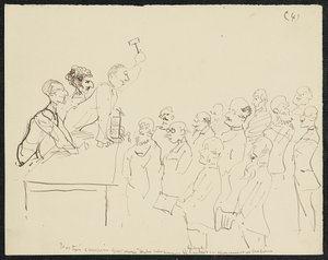 Submersão, 1881 de Henri de Toulouse Lautrec