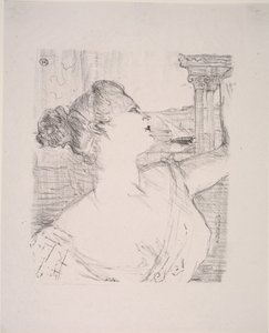 Sybil Sanderson de Henri de Toulouse Lautrec