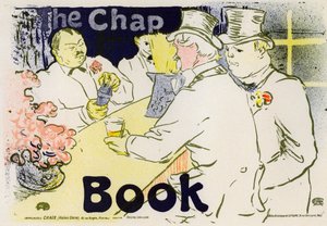O livro de Chap, 1896. de Henri de Toulouse Lautrec