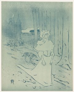 O Chatelaine ou o Tocsin de Henri de Toulouse Lautrec