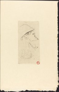 O Explorador Visconde de Brettes (Explorador L.J. Visconde de Brettes?) de Henri de Toulouse Lautrec