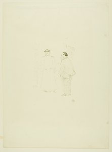 O chefe de vendas na Jourdan and Brown de Henri de Toulouse Lautrec