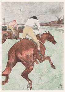 O jóquei de Henri de Toulouse Lautrec