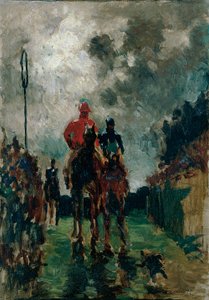 Os Jockeys de Henri de Toulouse Lautrec