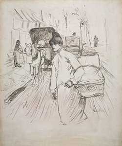 Die Wäscherin, 1888 von Henri de Toulouse Lautrec