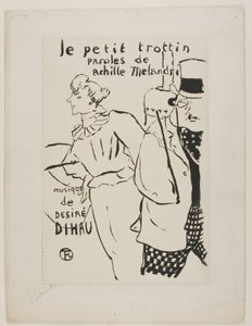 A menininha de recados de Henri de Toulouse Lautrec
