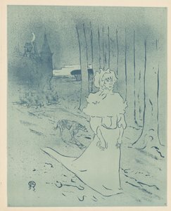 The Manor Lady ou o Omen (The Chatelaine ou a Toxin) de Henri de Toulouse Lautrec