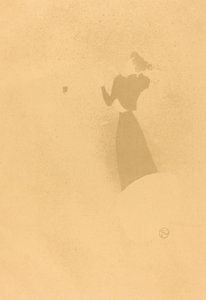 A chapeleira (A chapeleira - Renée Vert) de Henri de Toulouse Lautrec
