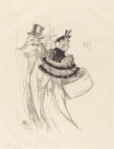 Os velhos senhores de Henri de Toulouse Lautrec