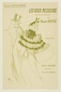 Os velhos senhores de Henri de Toulouse Lautrec