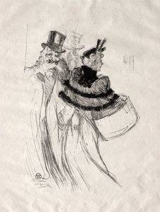 Os velhos senhores de Henri de Toulouse-Lautrec