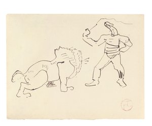 O Domador, c.1888 de Henri de Toulouse Lautrec