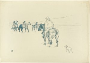 O treinador de Henri de Toulouse Lautrec