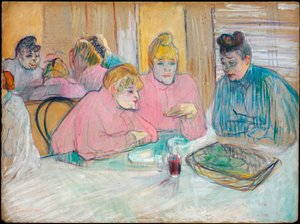 Estas senhoras no refeitório, 1893-94 de Henri de Toulouse Lautrec