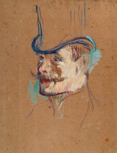 William Warrener no Moulin Rouge de Henri de Toulouse Lautrec