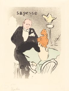 Sabedoria (Sagesse) de Henri de Toulouse Lautrec
