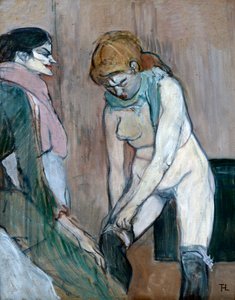 Mulheres da casa, 1894 de Henri de Toulouse Lautrec
