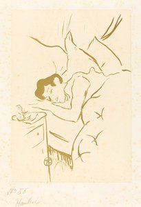 Sua boca Ta bouche, 1893. de Henri de Toulouse Lautrec