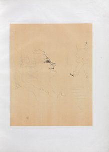 Yvette Guilbert-Inglês Series: Pessima de Henri de Toulouse-Lautrec