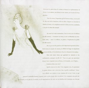 Série Yvette Guilbert-French: No. 4 de Henri de Toulouse Lautrec