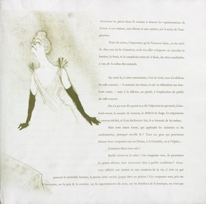 Yvette Guilbert-French Series: No. 4, 1894. de Henri de Toulouse Lautrec