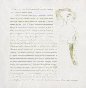 Série Yvette Guilbert-French: No. 7 de Henri de Toulouse Lautrec