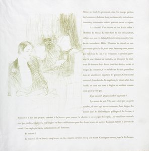 Série Yvette Guilbert-French: No. 8 de Henri de Toulouse Lautrec